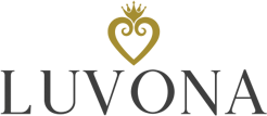 Luvona Logo For Personalized Jewelry