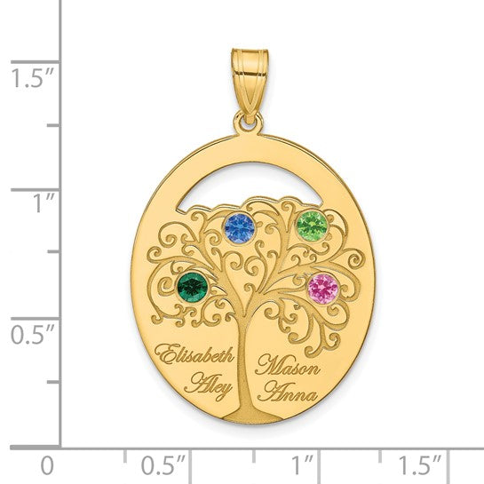 Load image into Gallery viewer, Birthstone Family Pendant
