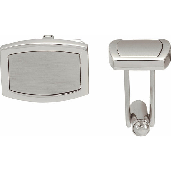 Stainless Steel Cuff Links - Luvona